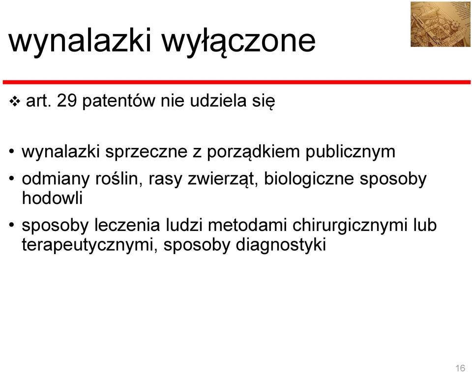 publicznym odmiany roślin, rasy zwierząt, biologiczne sposoby