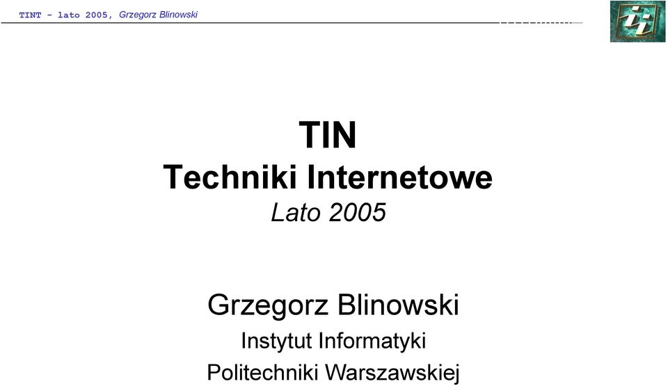 Blinowski Instytut