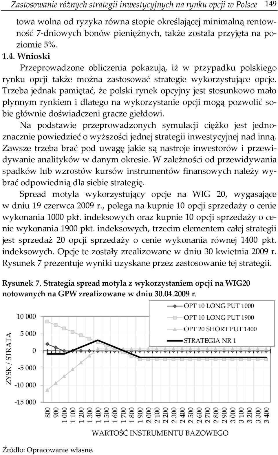 Trzeba jednak pamiętać, że polski rynek opcyjny jest stosunkowo mało płynnym rynkiem i dlatego na wykorzystanie opcji mogą pozwolić sobie głównie doświadczeni gracze giełdowi.