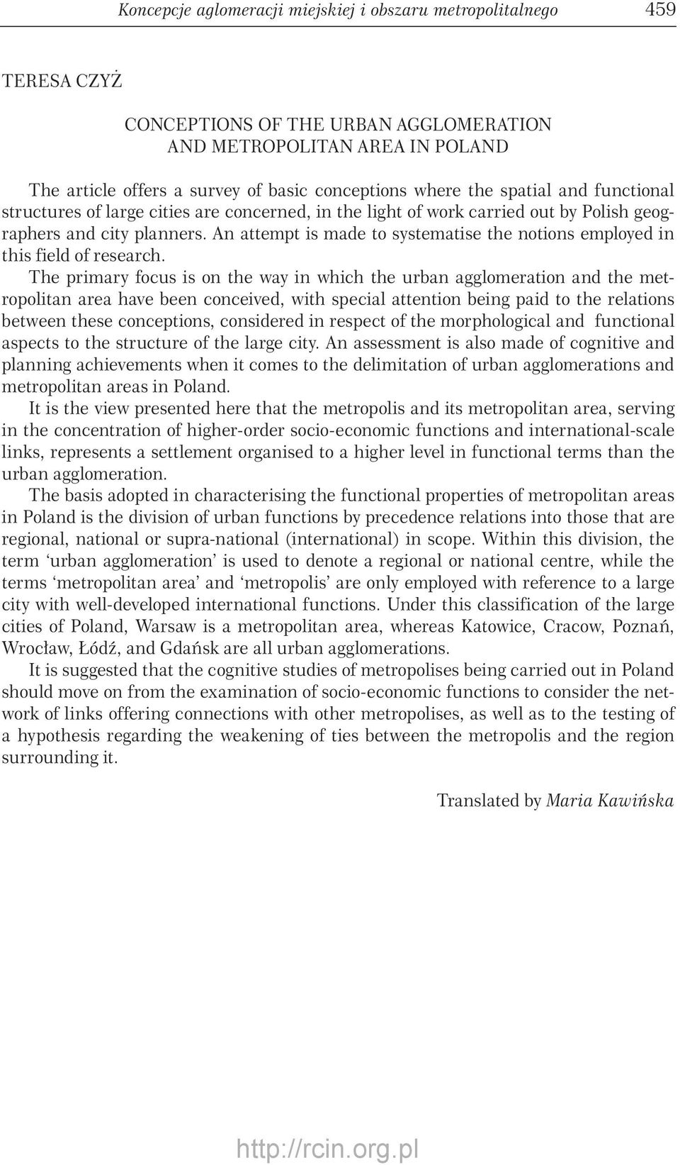 An attempt is made to systematise the notions employed in this field of research.