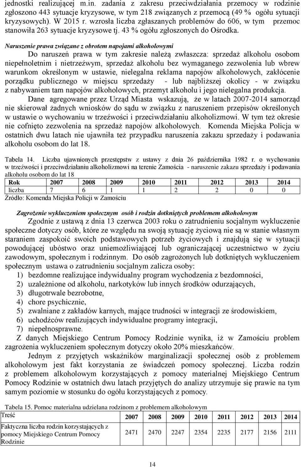 Naruszenie prawa związane z obrotem napojami alkoholowymi Do naruszeń prawa w tym zakresie należą zwłaszcza: sprzedaż alkoholu osobom niepełnoletnim i nietrzeźwym, sprzedaż alkoholu bez wymaganego