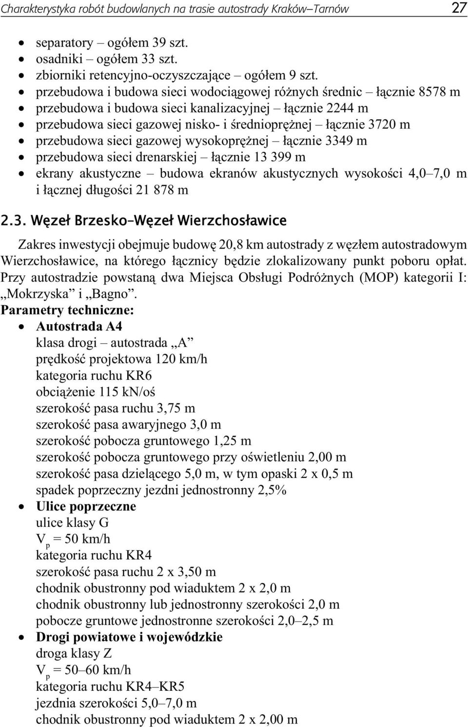 przebudowa sieci gazowej wysokoprężnej łącznie 33