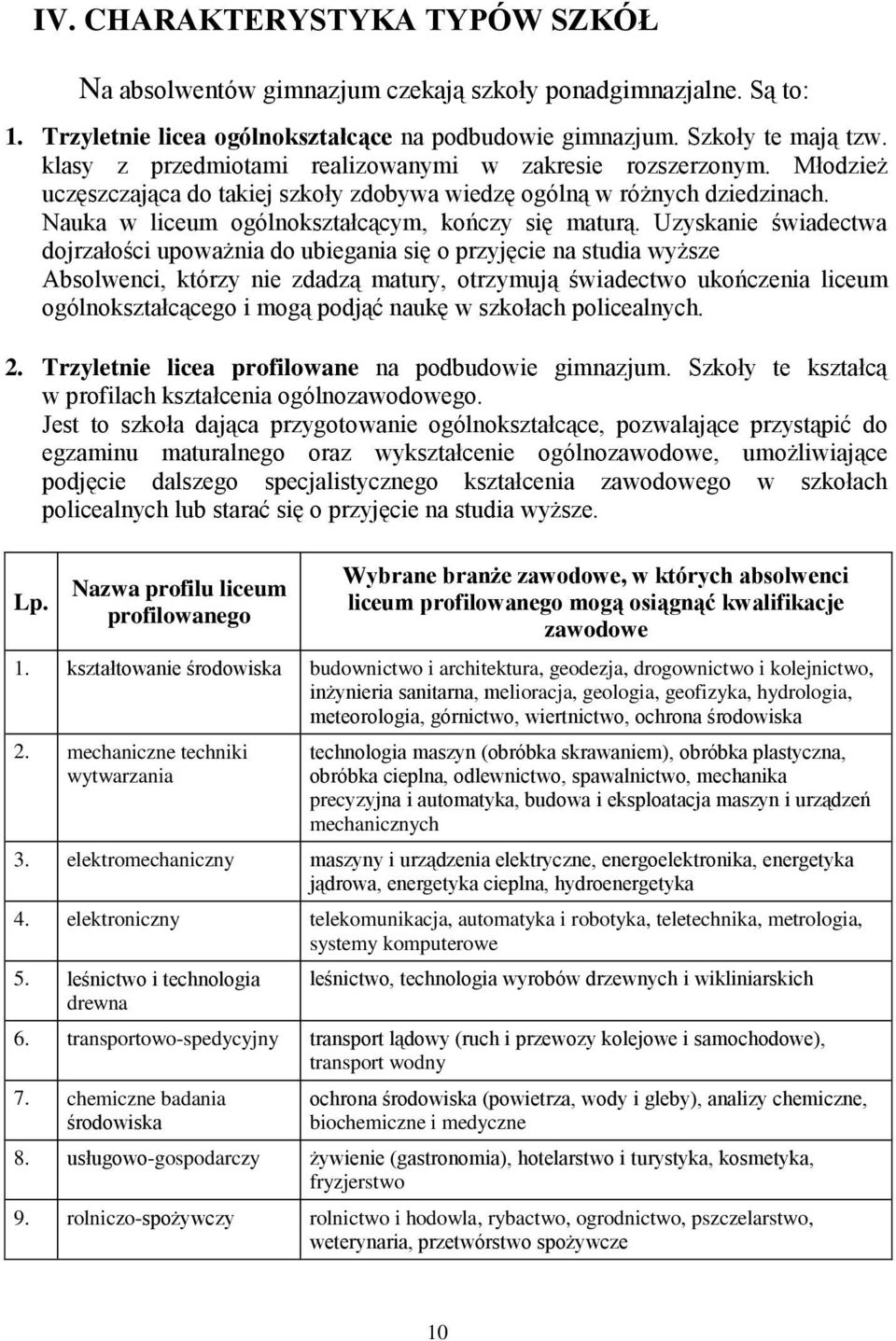 Uzsanie świadectwa dojrzałości upoważnia do ubiegania się o przjęcie na studia wższe Absowenci, tórz nie zdadzą matur, otrzmują świadectwo uończenia iceum ogónoształcącego i mogą podjąć nauę w