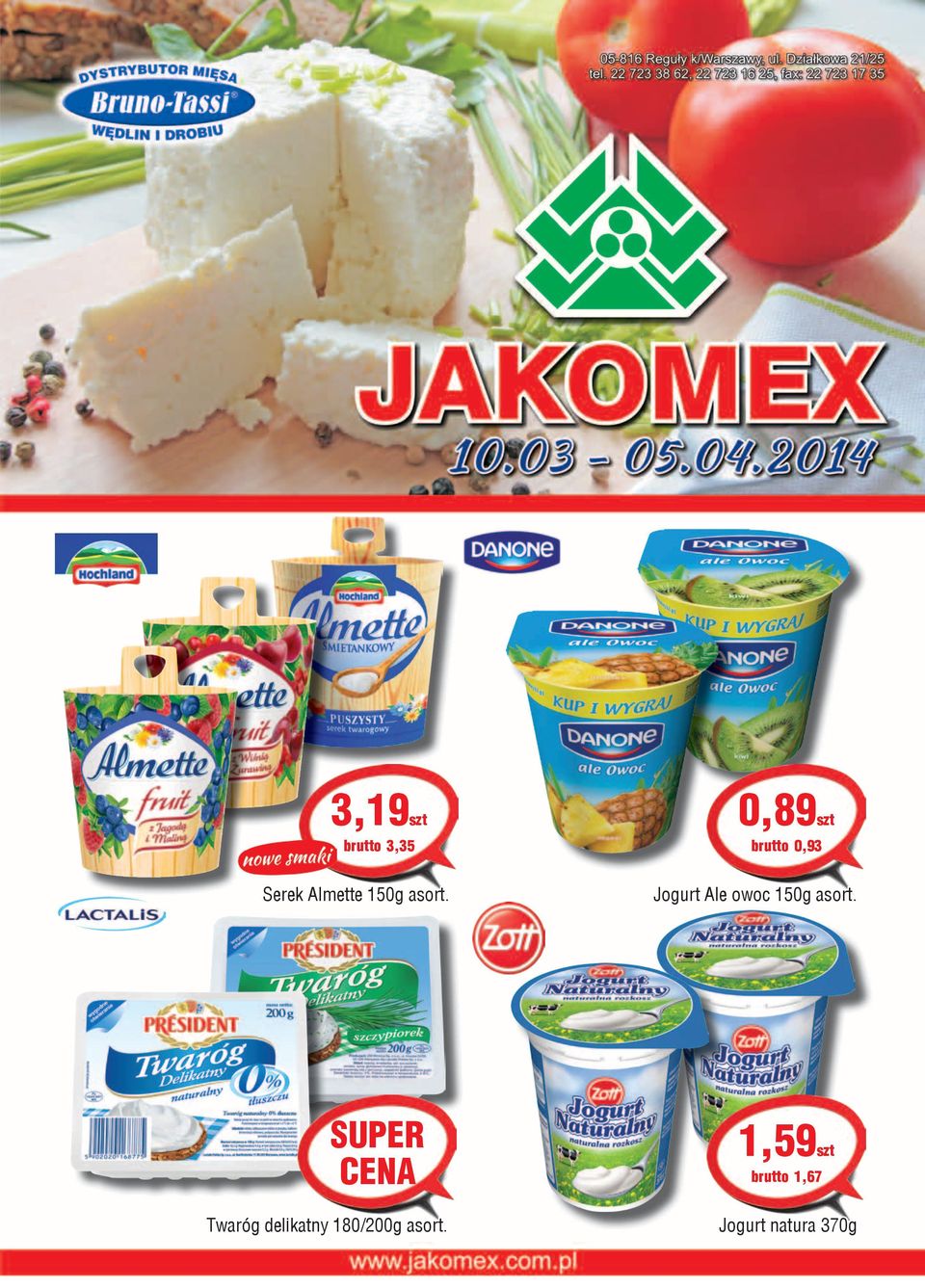 Jogurt Ale owoc 150g asort.