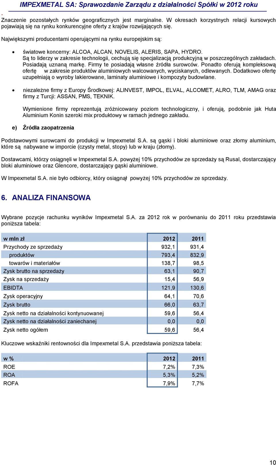 Są to liderzy w zakresie technologii, cechują się specjalizacją produkcyjną w poszczególnych zakładach. Posiadają uznaną markę. Firmy te posiadają własne źródła surowców.