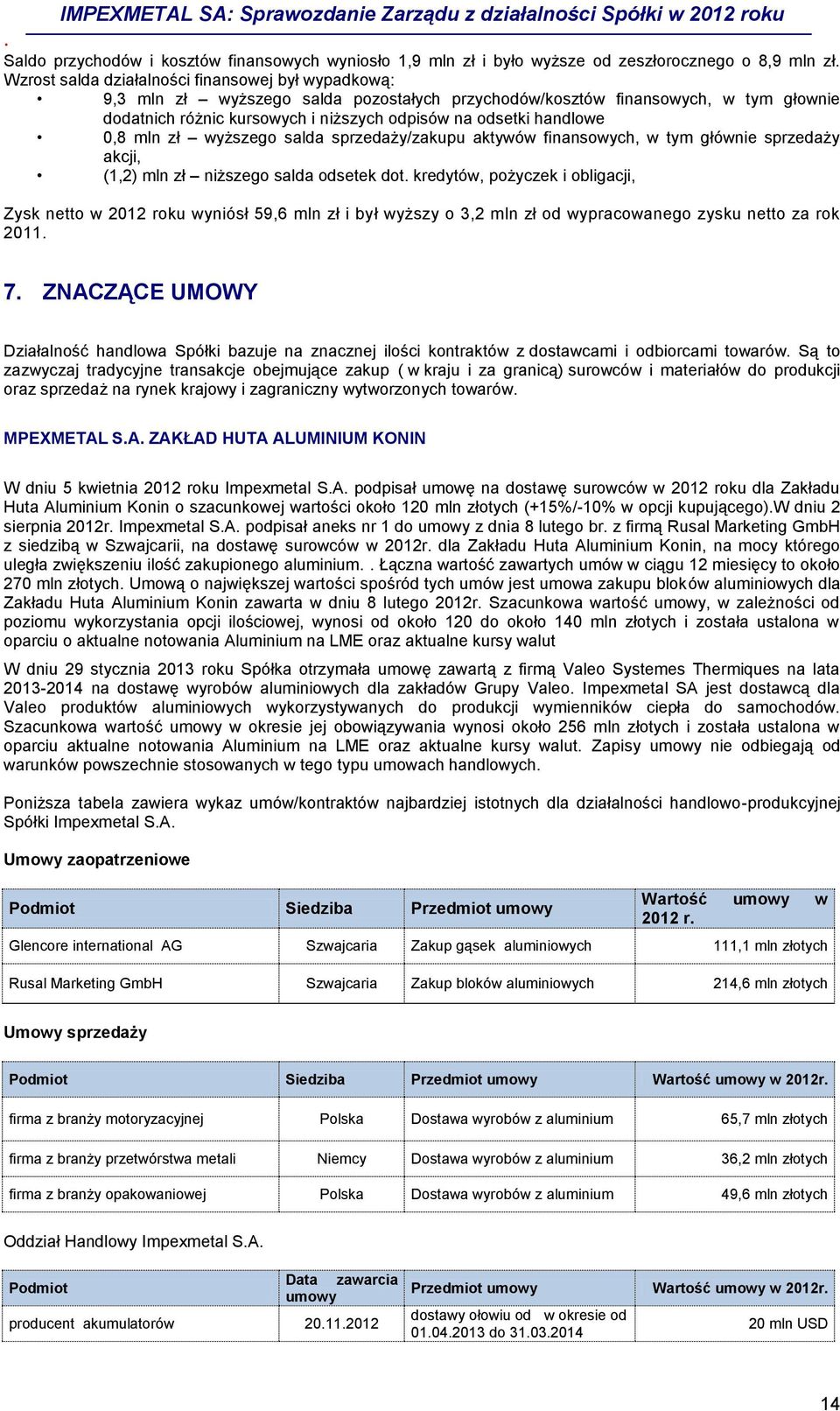 handlowe 0,8 mln zł wyższego salda sprzedaży/zakupu aktywów finansowych, w tym głównie sprzedaży akcji, (1,2) mln zł niższego salda odsetek dot.