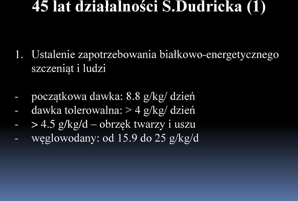 ludzi - początkowa dawka: 8.