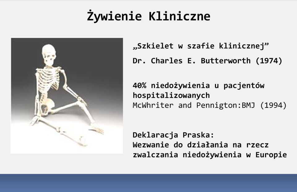 hospitalizowanych McWhriter and Pennigton:BMJ (1994)