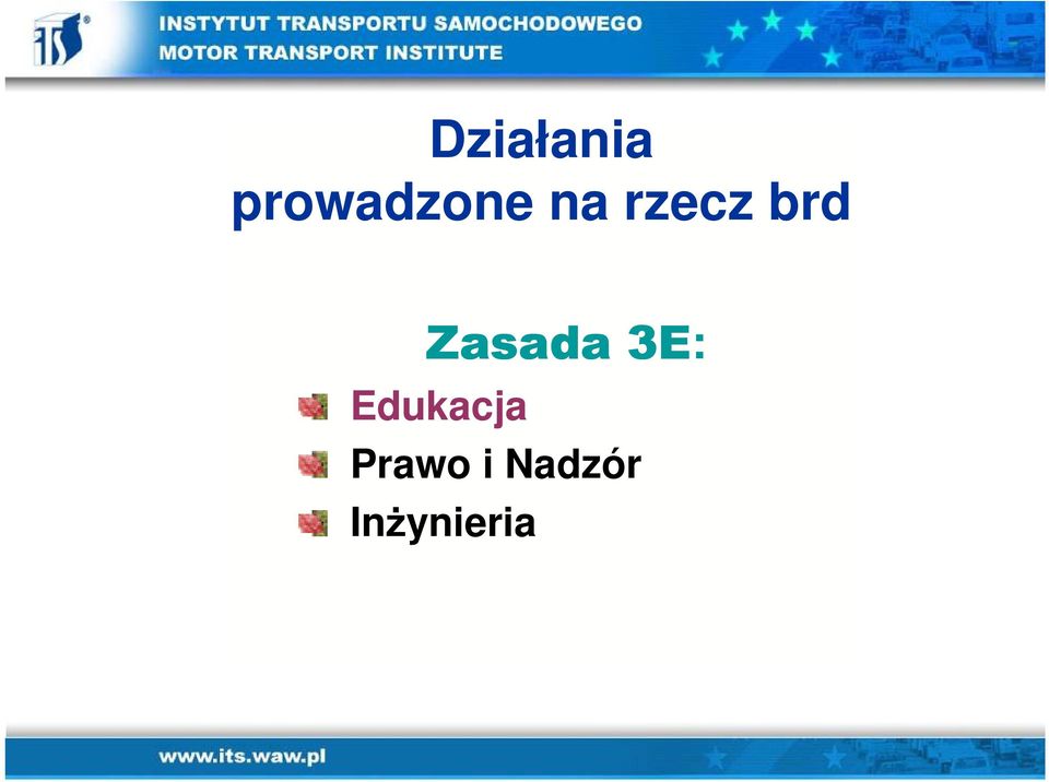 brd Zasada 3E: