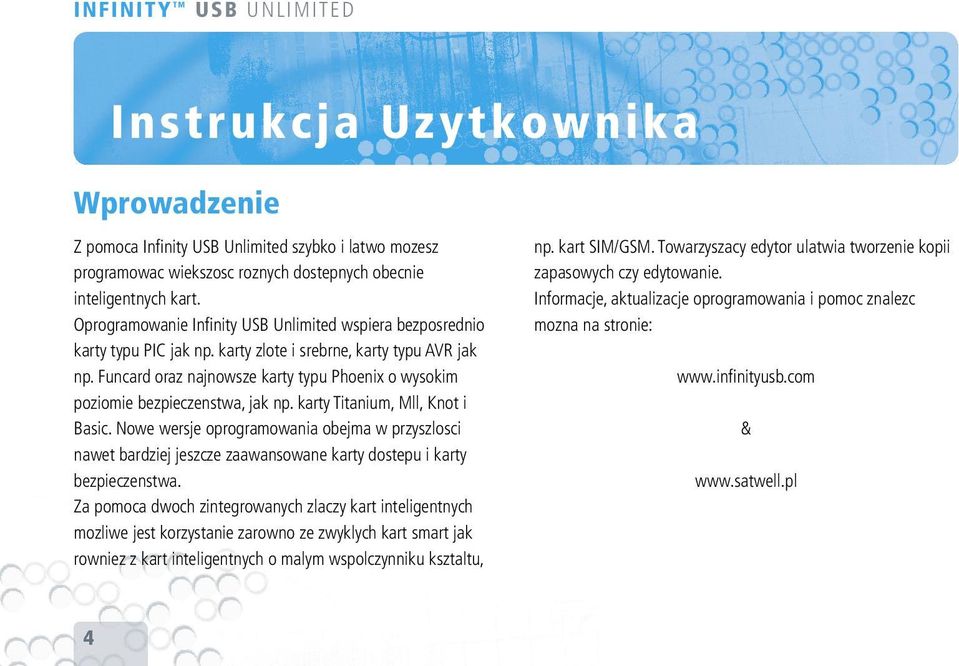 Funcard oraz najnowsze karty typu Phoenix o wysokim poziomie bezpieczenstwa, jak np. karty Titanium, Mll, Knot i Basic.
