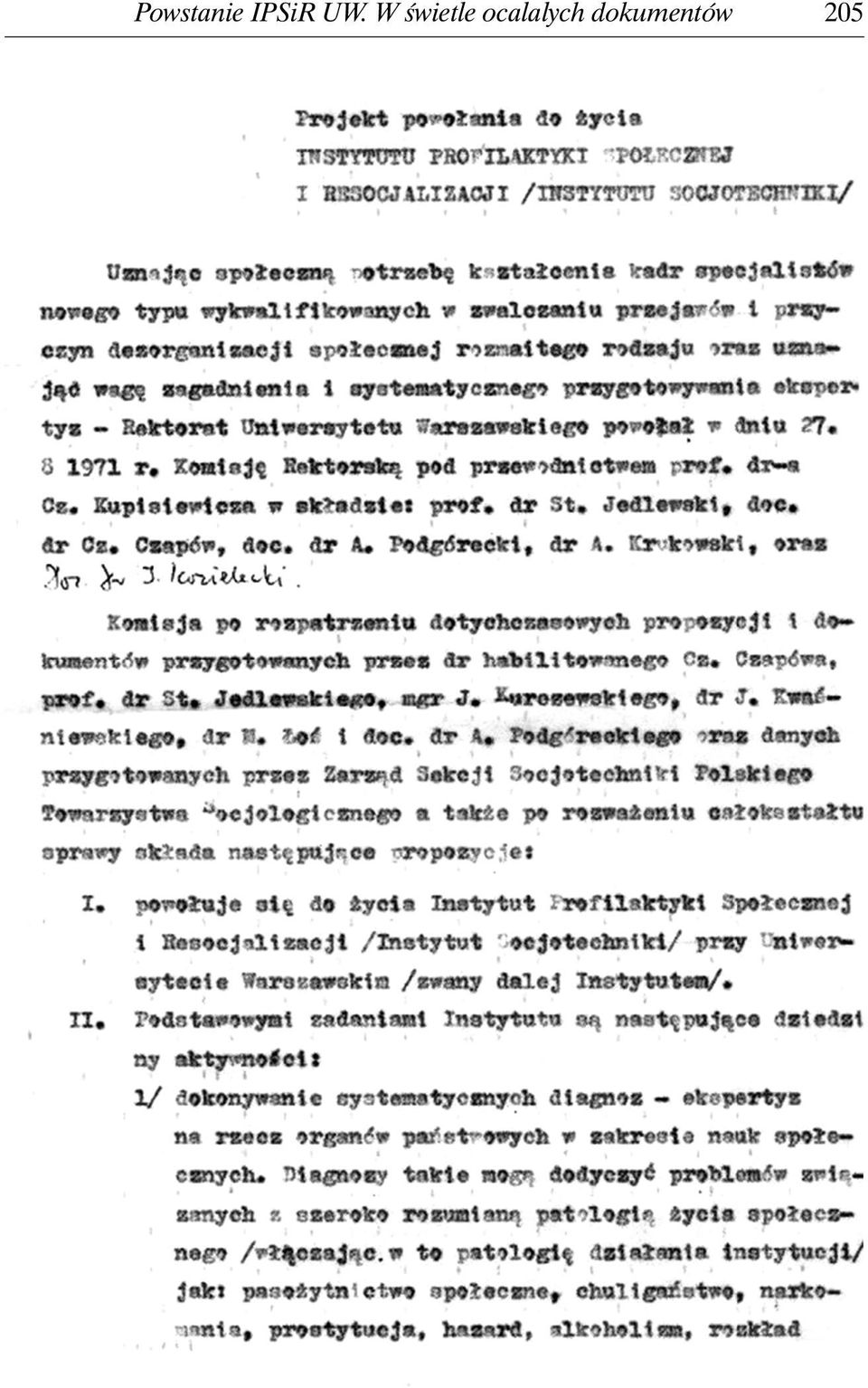 W świetle