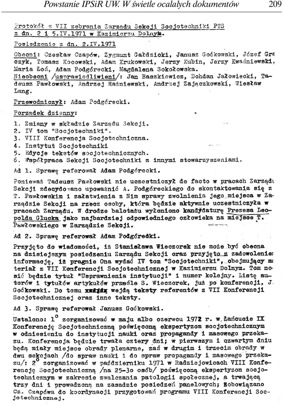 W świetle