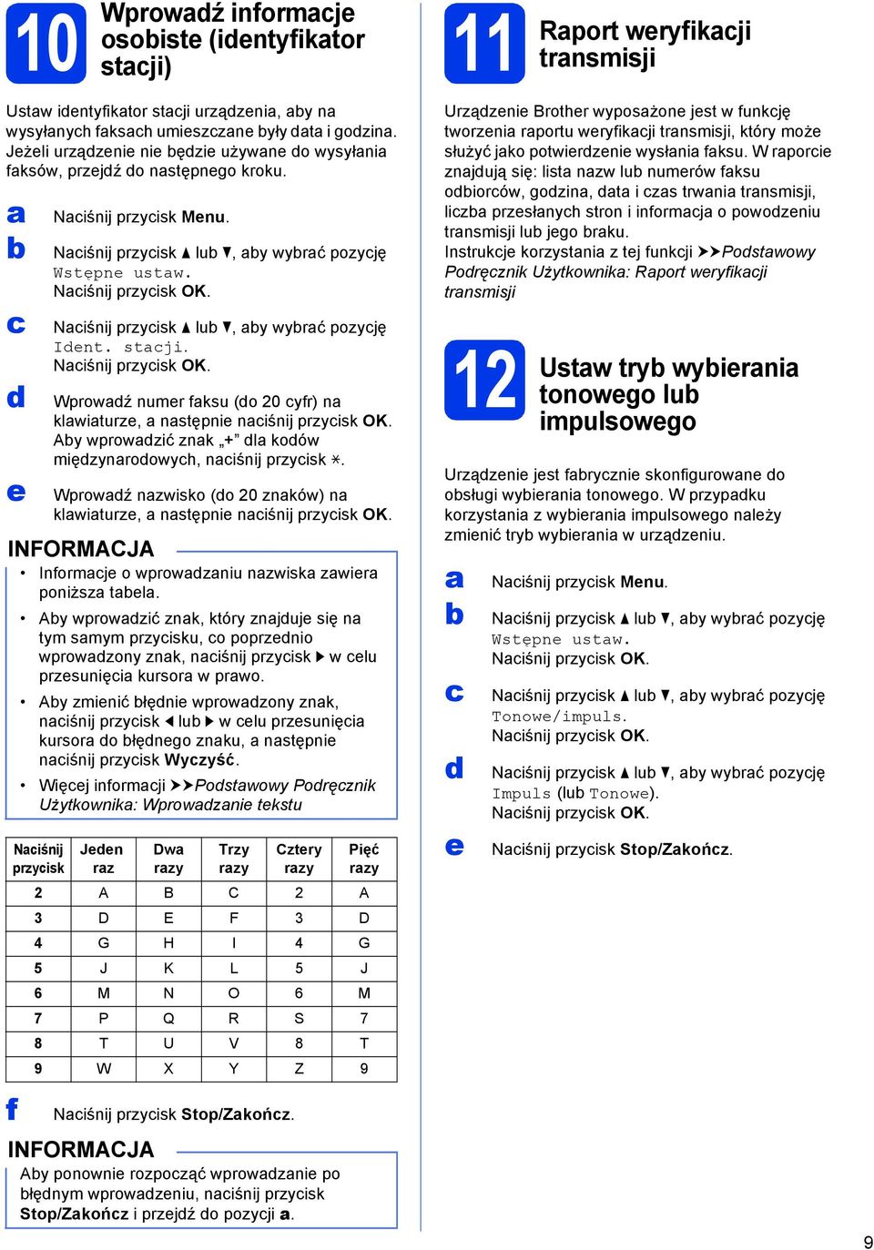 Niśnij przyisk lu, y wyrć pozyję Ient. stji. Niśnij przyisk OK. Wprowź numer fksu (o 20 yfr) n klwiturze, nstępnie niśnij przyisk OK. Ay wprowzić znk + l koów mięzynroowyh, niśnij przyisk l.