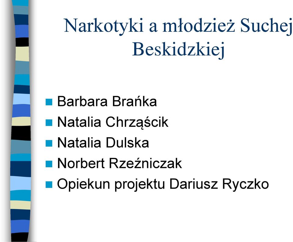 Chrząścik Natalia Dulska Norbert