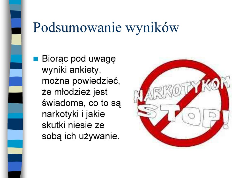 młodzież jest świadoma, co to są