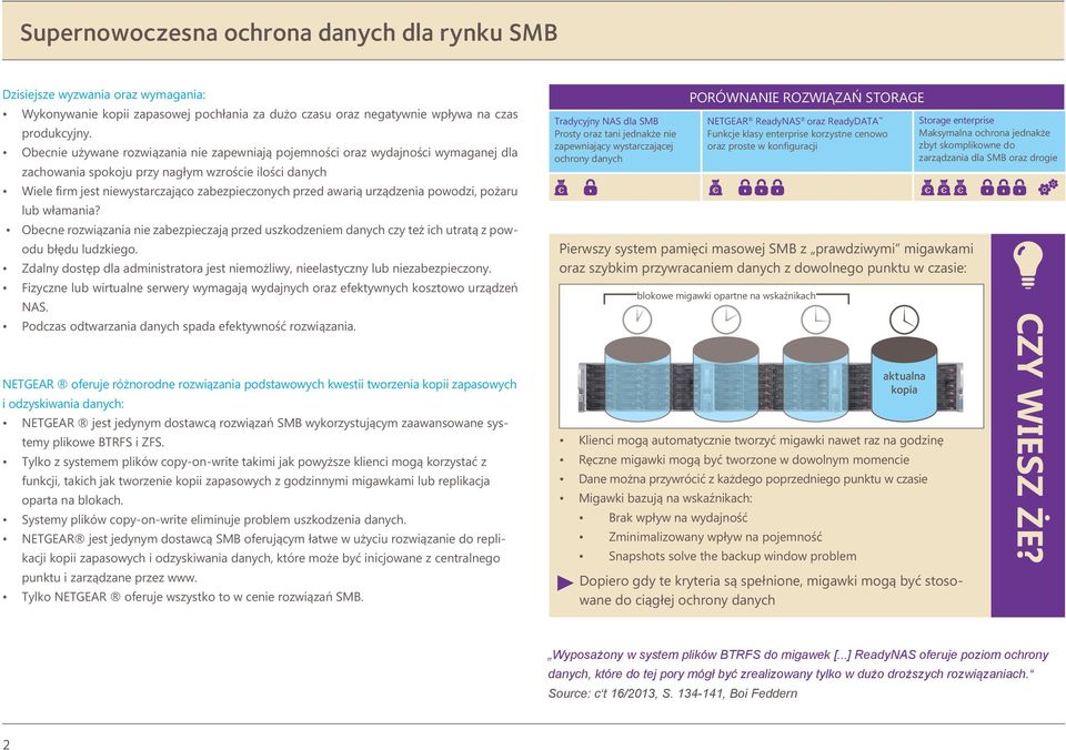 urządzenia powodzi, pożaru lub włamania? Obecne rozwiązania nie zabezpieczają przed uszkodzeniem danych czy też ich utratą z powodu błędu ludzkiego.