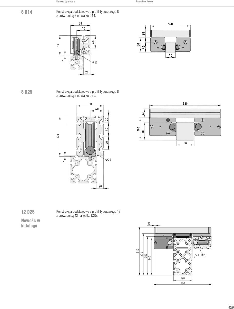 12 D25 Nowość w katalogu Konstrukcja