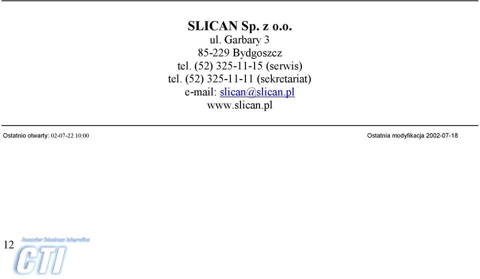 (52) 325-11-11 (sekretariat) e-mail: slican@slican.