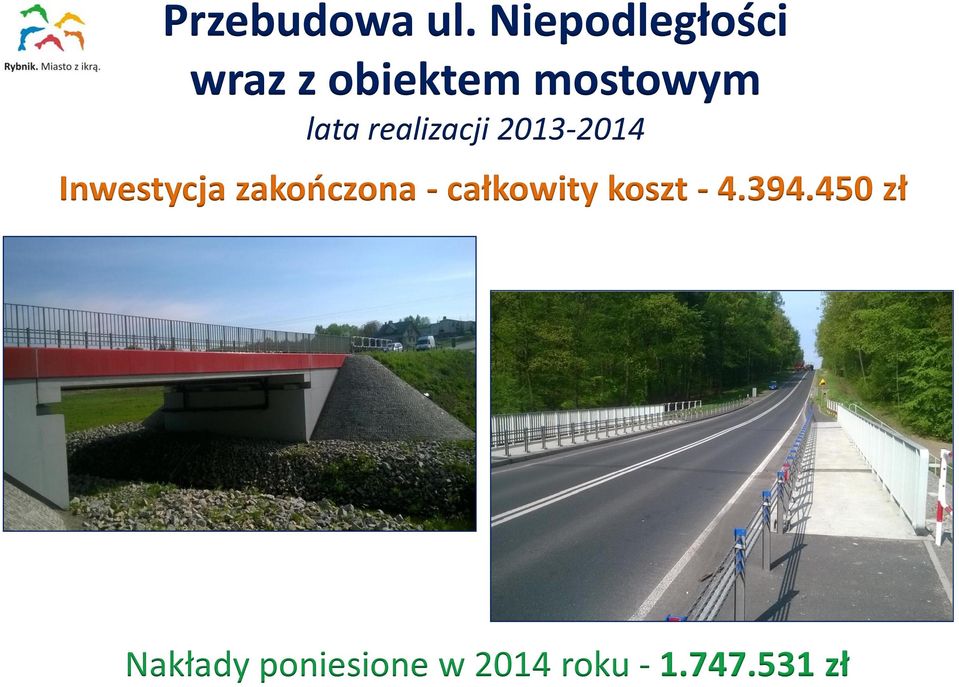 realizacji 2013-2014 Inwestycja zakończona -