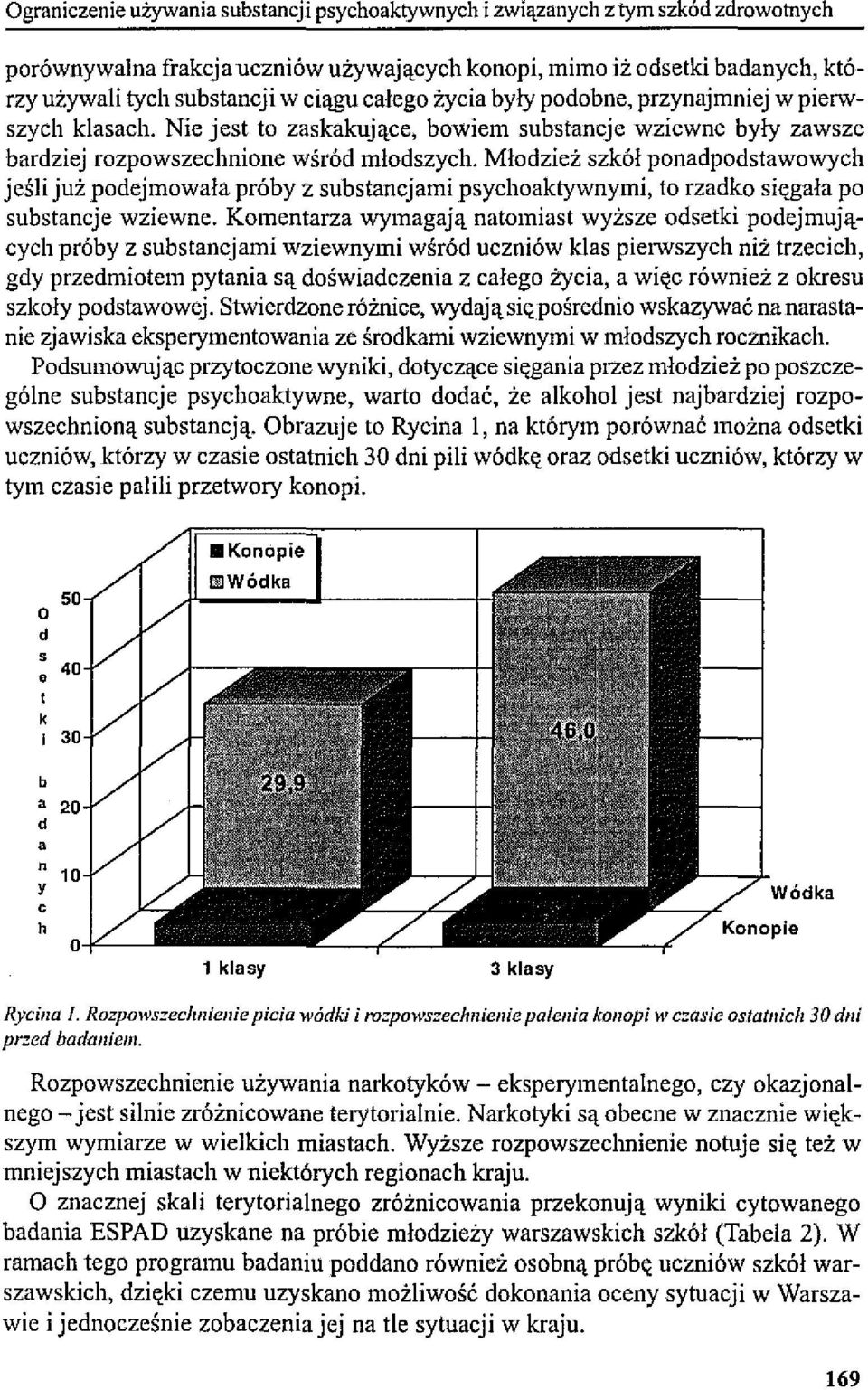 Młodzież szkół ponadpodstawowych jeśli już podejmowała próby z substancjami psychoaktywnymi, to rzadko sięgała po substancje wziewne.