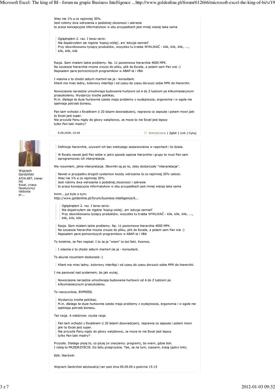Sam mialem takie problemy. Np. 11 poziomowa hierarchia 4000 MPK.