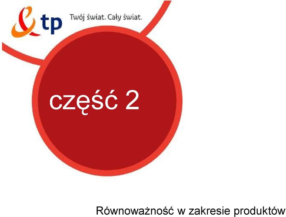 zakresie produktów