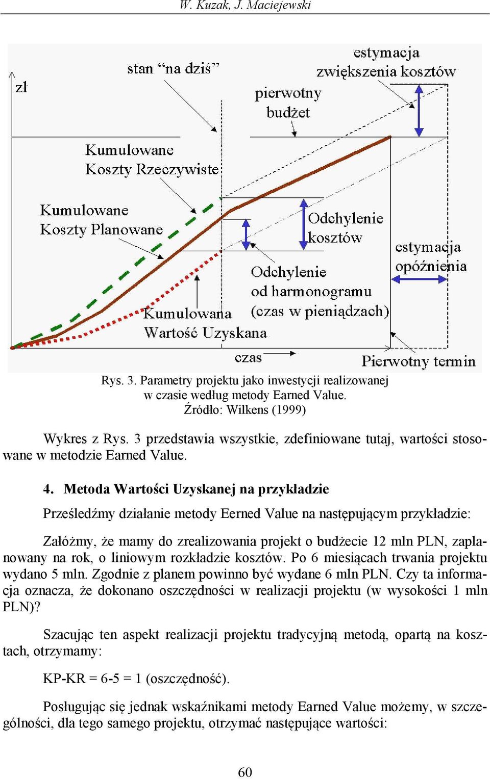 Metoda Wartości Uzyskanej na przykładzie Prześledźmy działanie metody Eerned Value na następującym przykładzie: Załóżmy, że mamy do zrealizowania projekt o budżecie 12 mln PLN, zaplanowany na rok, o