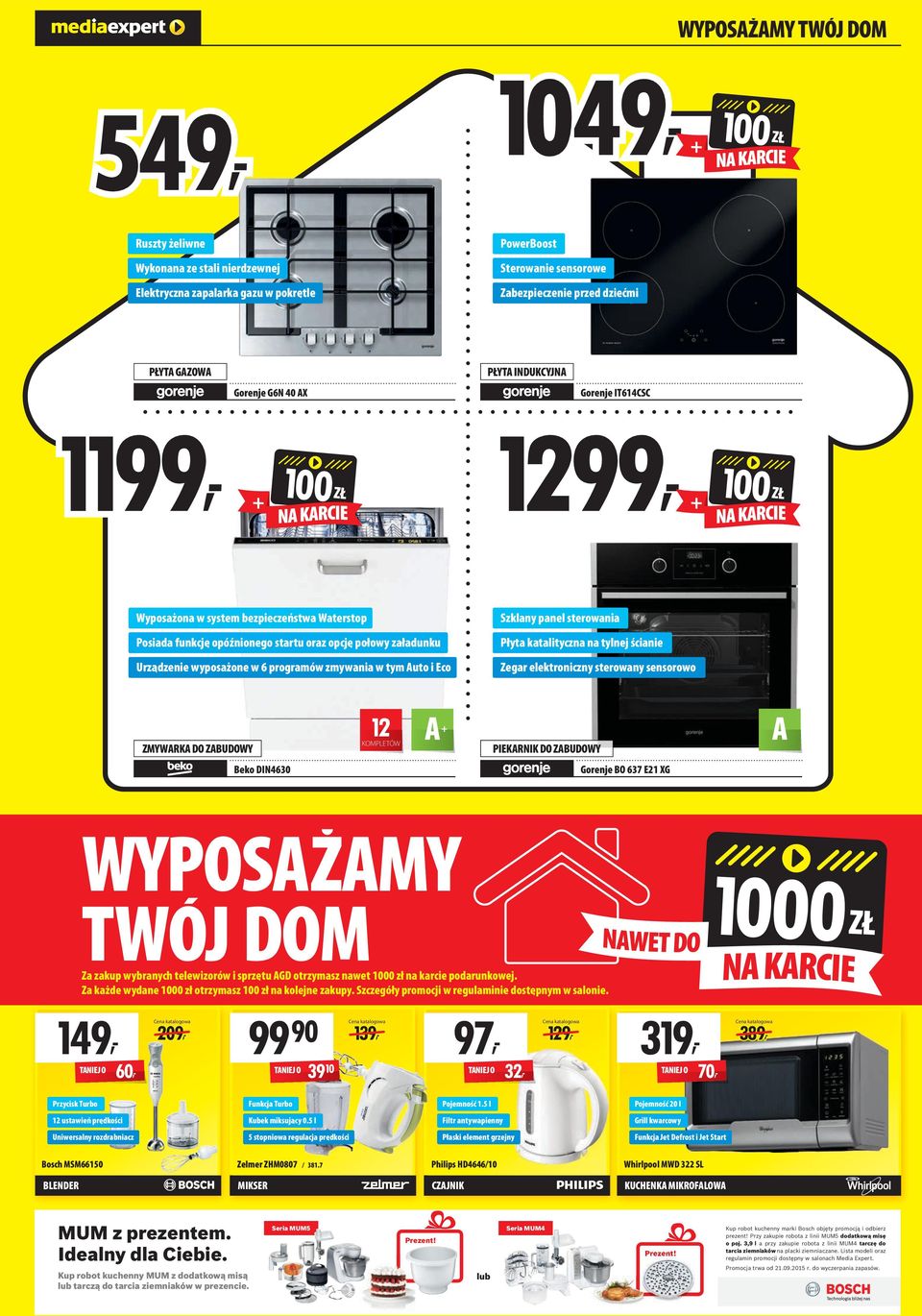 programów zmywania w tym uto i Eco Szklany panel sterowania Płyta katalityczna na tylnej ścianie Zegar elektroniczny sterowany sensorowo ZMYWRK DO ZBUDOWY 12 KOMPLETÓW + PIEKRNIK DO ZBUDOWY Beko