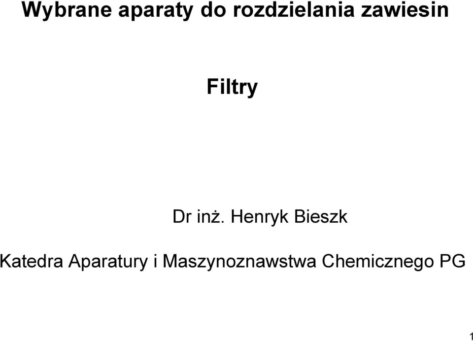 Dr inż.