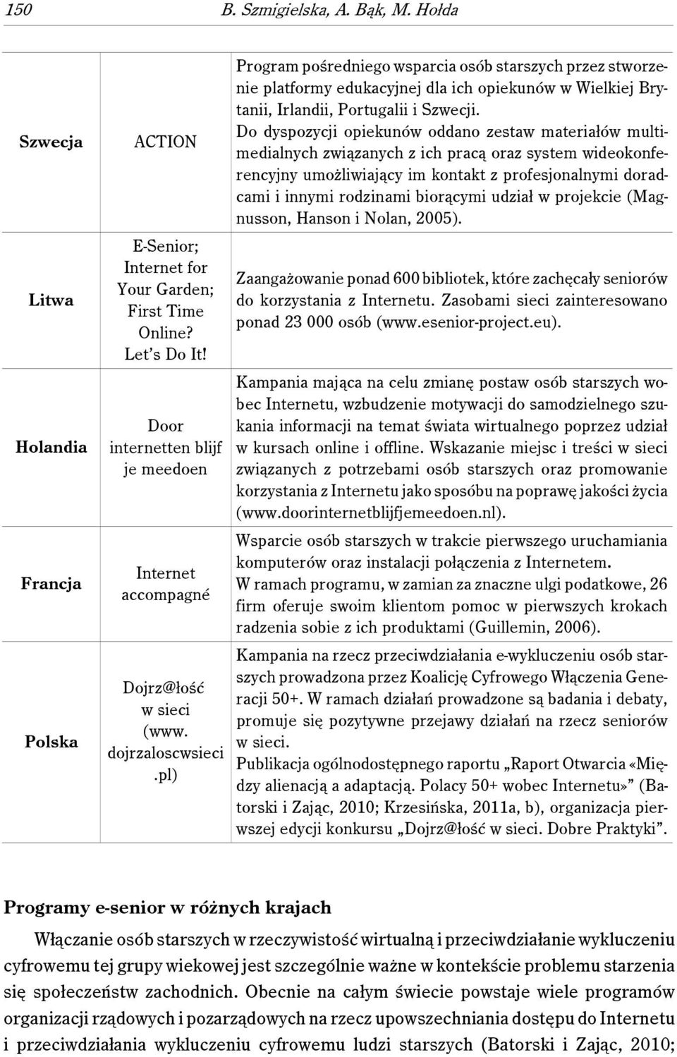 pl) Program pośredniego wsparcia osób starszych przez stworzenie platformy edukacyjnej dla ich opiekunów w Wielkiej Brytanii, Irlandii, Portugalii i Szwecji.