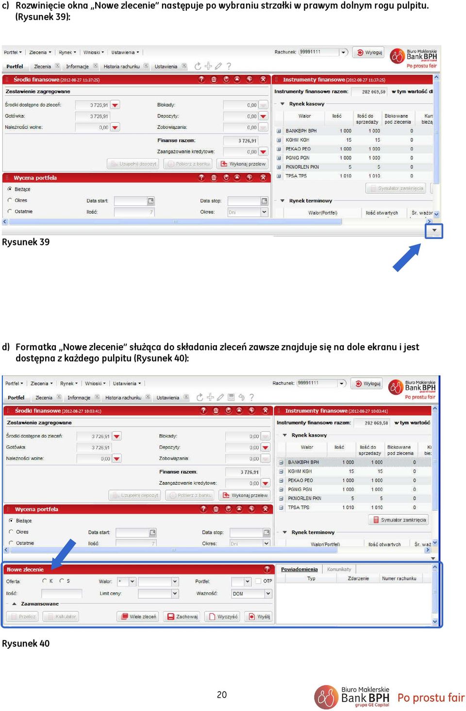 (Rysunek 39): Rysunek 39 d) Formatka Nowe zlecenie służąca do