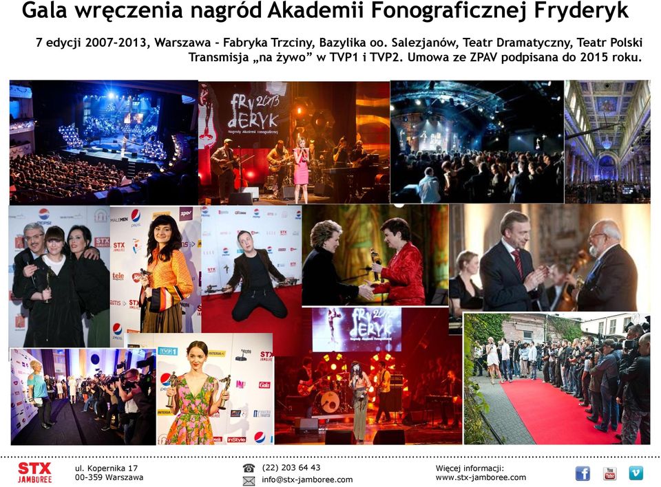 Salezjanów, Teatr Dramatyczny, Teatr Polski Transmisja na