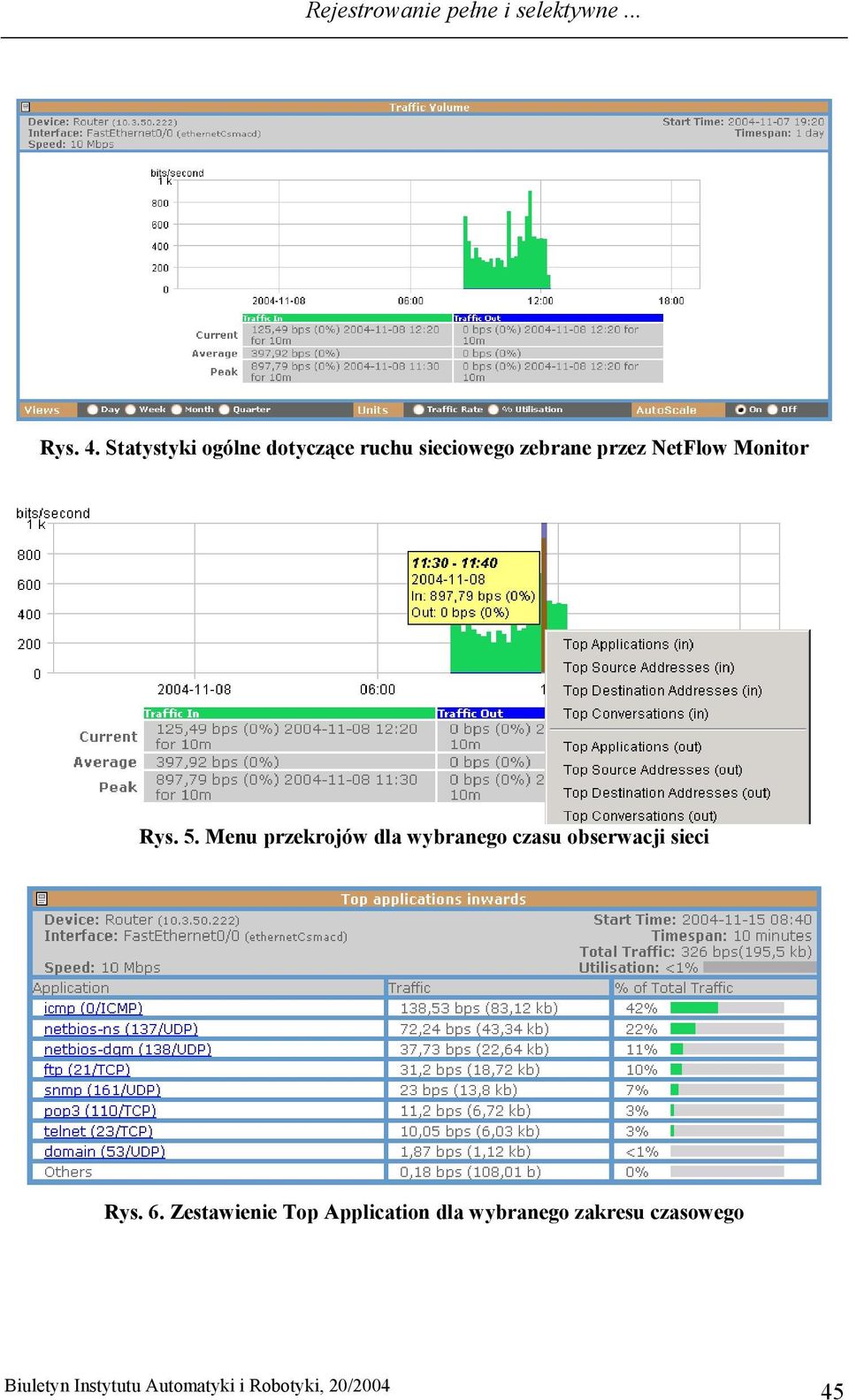 NetFlow Monitor Rys. 5.