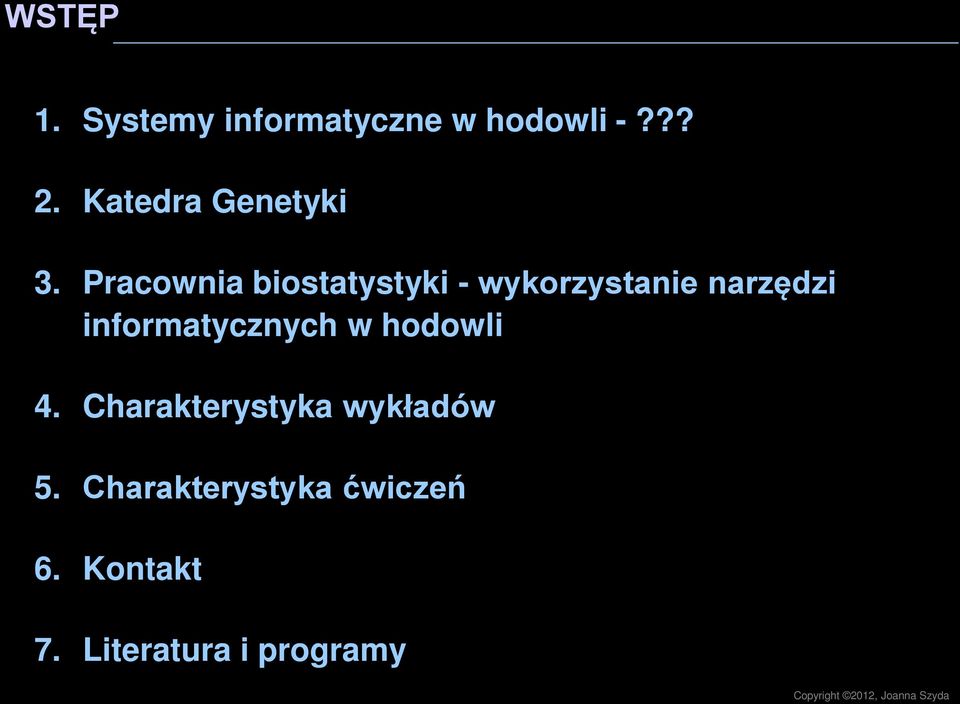 Pracownia biostatystyki - wykorzystanie narzędzi