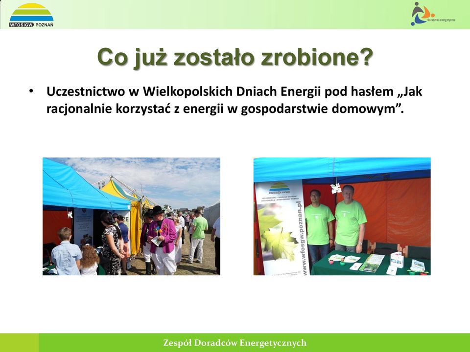 Dniach Energii pod hasłem Jak