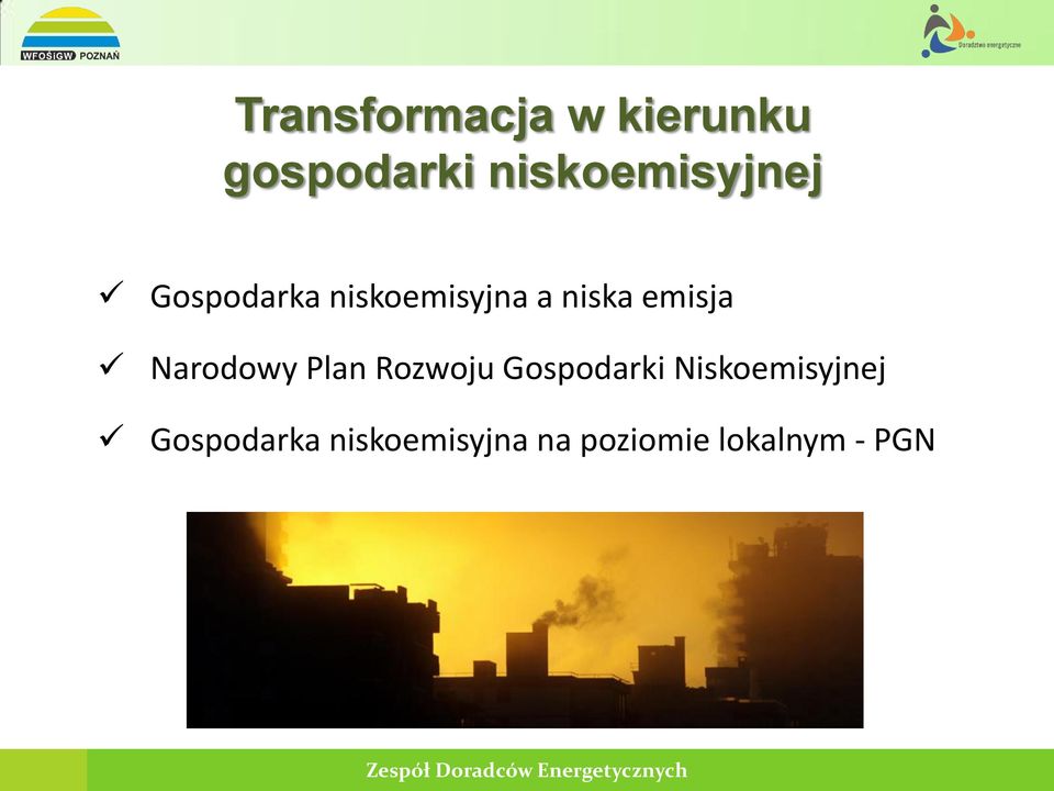 emisja Narodowy Plan Rozwoju Gospodarki