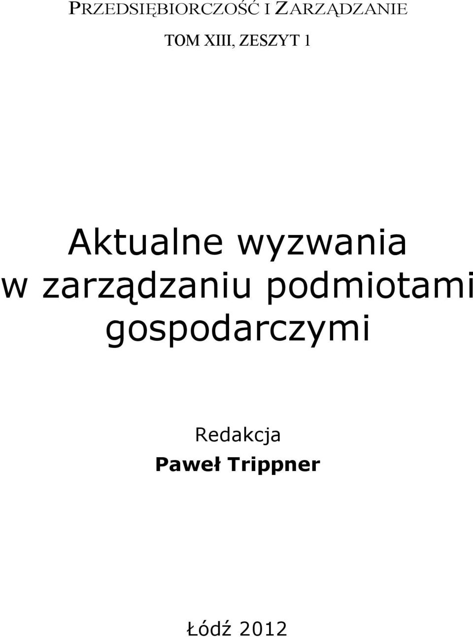 zarządzaniu podmiotami