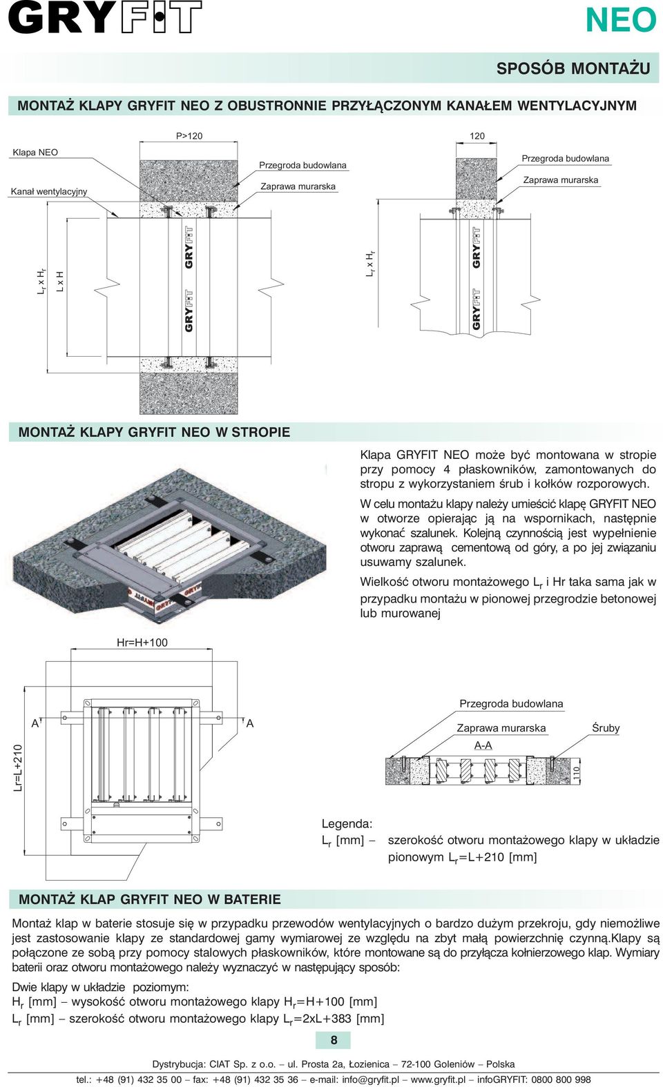 Kolejnà czynnoêcià jest wypełnienie otworu zaprawà cementowà od góry, a po jej zwiàzaniu usuwamy szalunek.