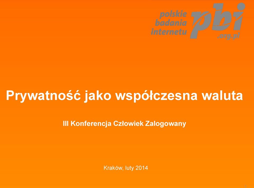 Konferencja Człowiek