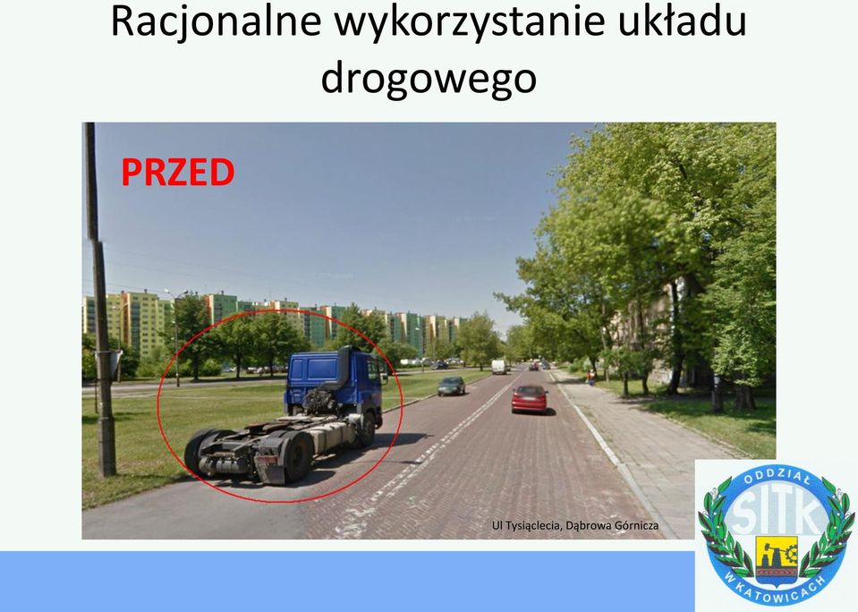 układu drogowego