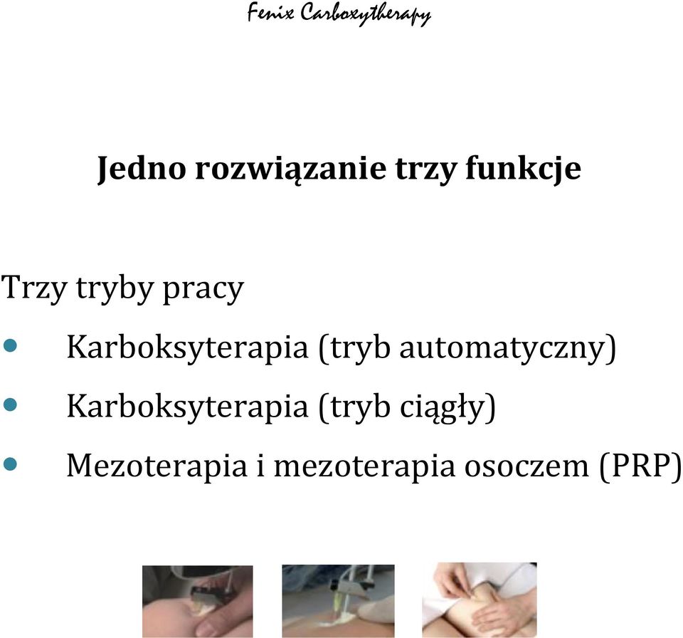 automatyczny) Karboksyterapia (tryb