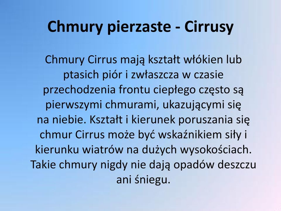 ukazującymi się na niebie.