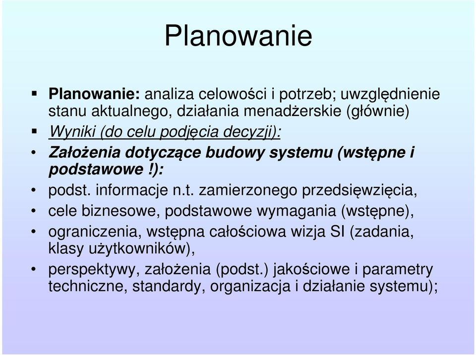 czące budowy syste