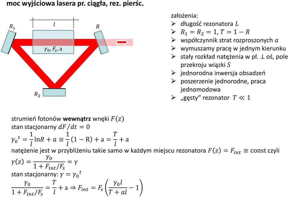 natężenia w pł.