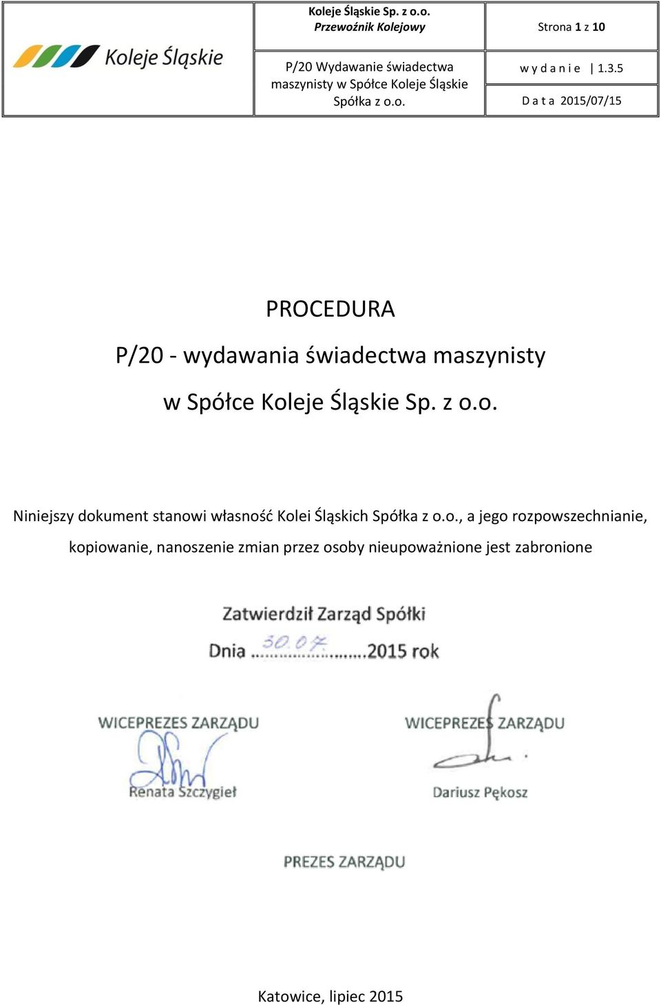 eje Śląskie Sp. z o.