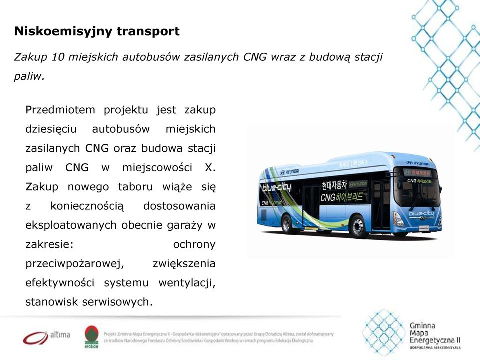 CNG w miejscowości X.