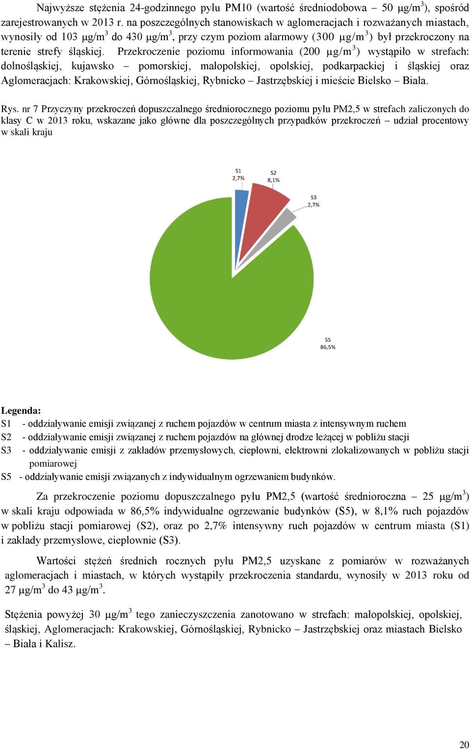 Przekrczenie pzimu infrmwania (200 µg/m 3 ) wystąpił w strefach: dlnśląskiej, kujawsk pmrskiej, małplskiej, plskiej, pdkarpackiej i śląskiej raz Aglmeracjach: Krakwskiej, Górnśląskiej, Rybnick