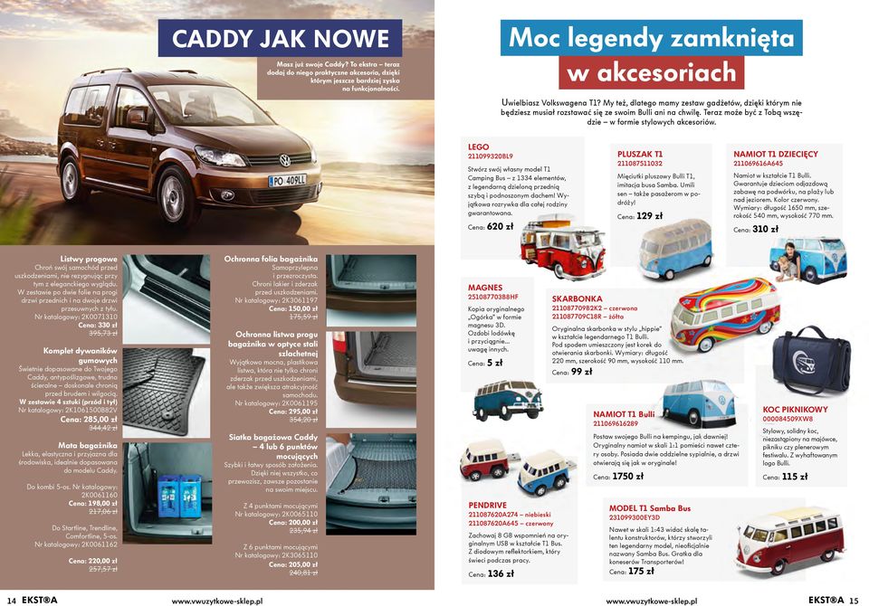 Teraz może być z Tobą wszędzie w formie stylowych akcesoriów. LEGO 211099320BL9 Stwórz swój własny model T1 Camping Bus z 1334 elementów, z legendarną dzieloną przednią szybą i podnoszonym dachem!