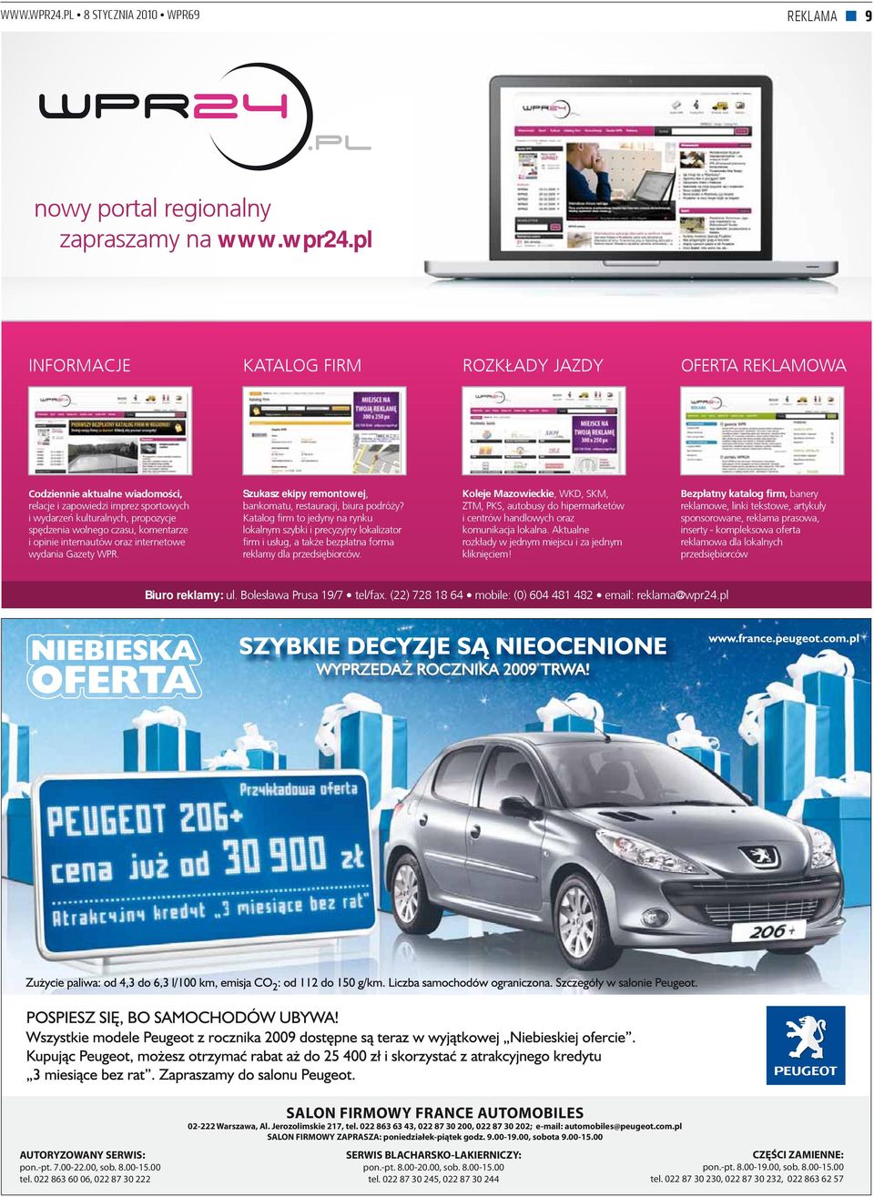 internetowe wydania Gazety WPR. Szukasz ekipy remontowej, bankomatu, restauracji, biura podró y?