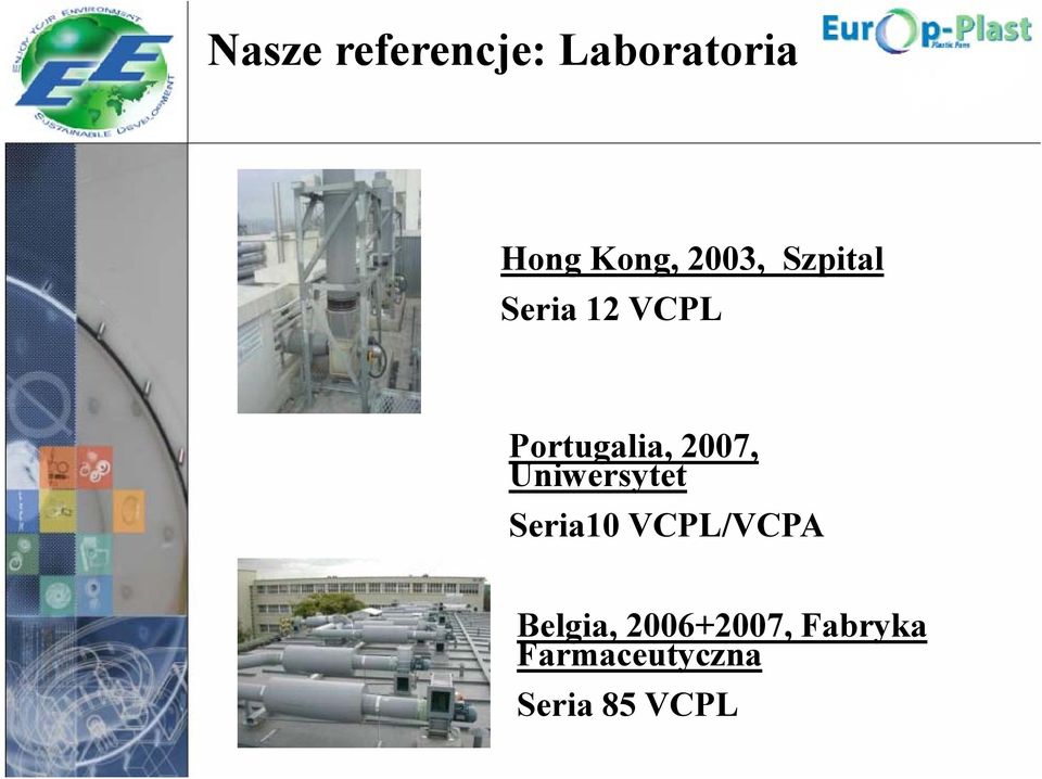 2007, Uniwersytet e Seria10 VCPL/VCPA